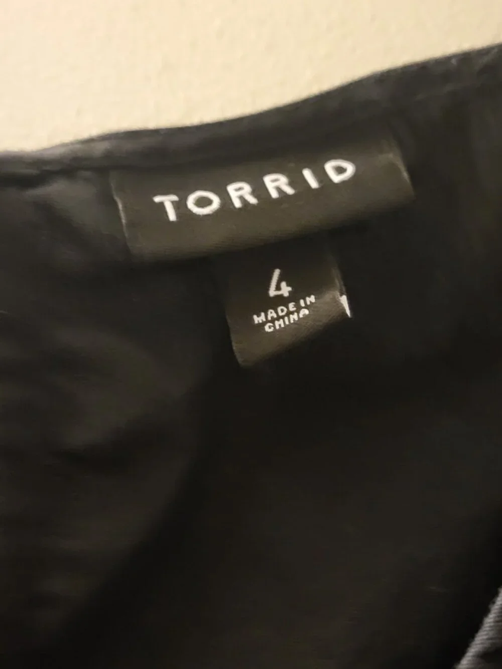 Torrid Black Dress Size 4 - Picture 3 of 3